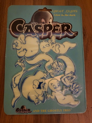 Casper το φαντασματάκι συλλεκτικά αυτοκόλλητα που φέγγουν στο σκοτάδι, καινούργια