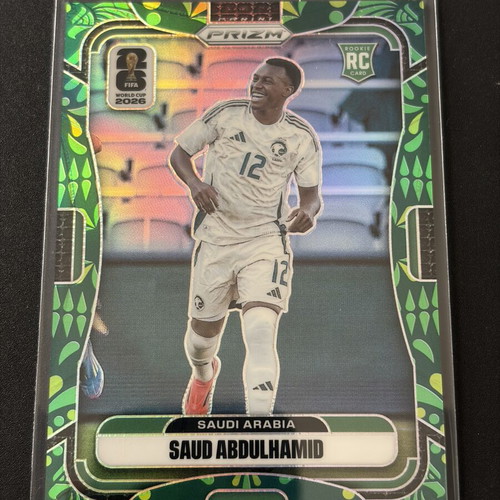 Saud Abdulhamid Panini Prizm World Cup 2026 RC card #02/70