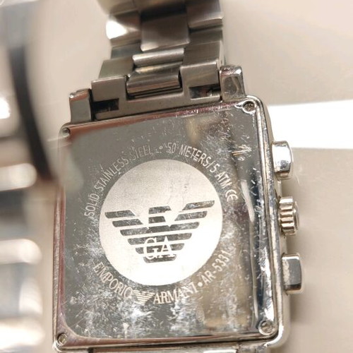 Emporio Armani AR0142 men's watch like new, waterproof 5atm