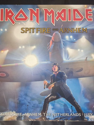 Iron Maiden Spitfire Over Arnhem 3LP like new, metal