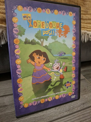 DVD Ντόρα η Εξερευνήτρια Χορεύουμε Μαζί! σαν καινούργιο, μεταγλωτισμένο