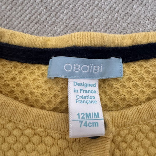 Obaibi jacket for 12 months like new