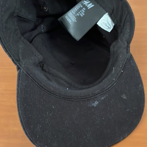 Mickey hat with ears like new, 9-12 months, H&M black beige