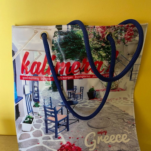 Shopping bag shoulder plastic like new