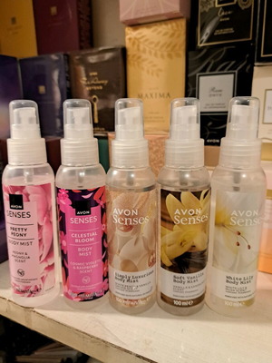 Body mist set new, regular perfume 100 ml
