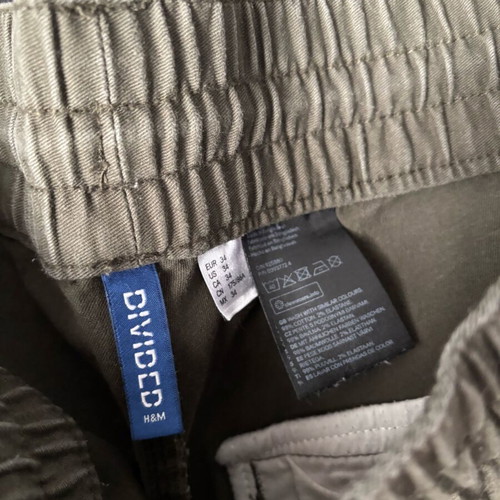 H&M men's khaki jogger pants size L like new