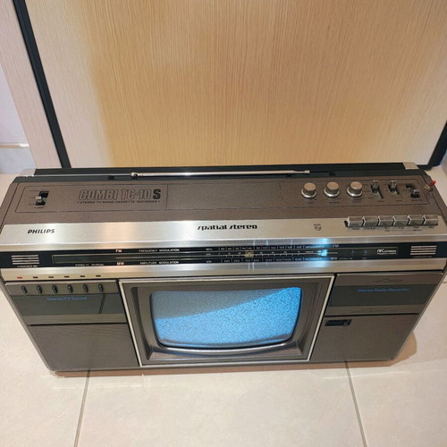 Philips Combi TC 10 used radio and TV with cassette