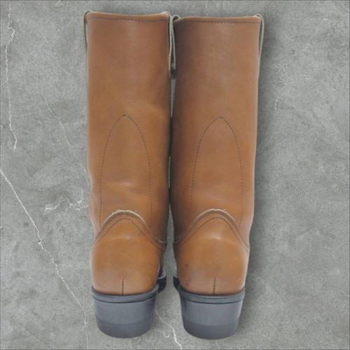 Wissota Trader Pecos boots like new, cowhide leather, brown, size 38