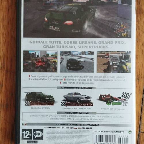 Toca Race Driver 2 PC game used