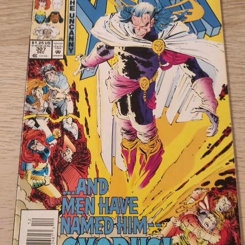 X-Men And Men Have Named Him Exodus 307 μεταχειριστικό συλλεκτικό τεύχος αγγλικά