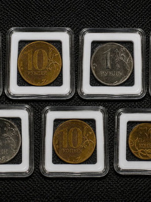 Russia Ruble and Kopek Variety Lot, 7 Coins, 2012-2017