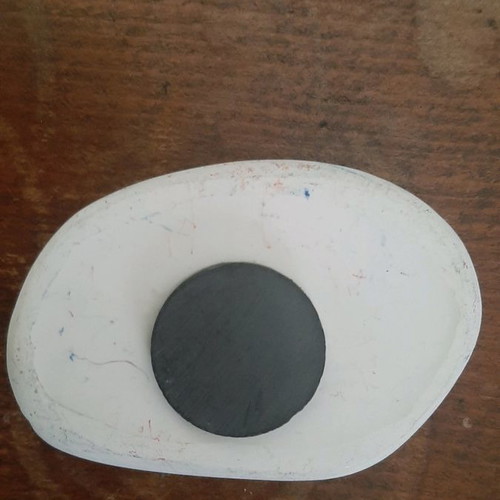 Magnet from Paros used, souvenir pebble