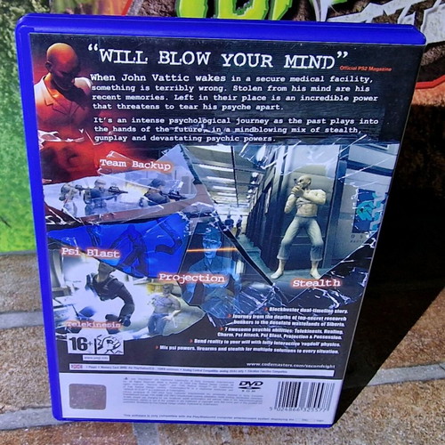 Second Sight Playstation PS2 game like new