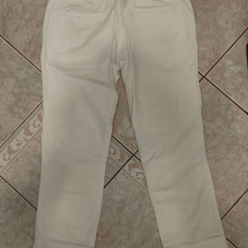 Guess white pants used, sizes S and M