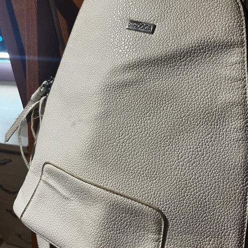 Doca backpack white used with minor imperfections