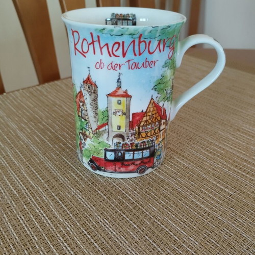 Mug like new with Rothenburg design