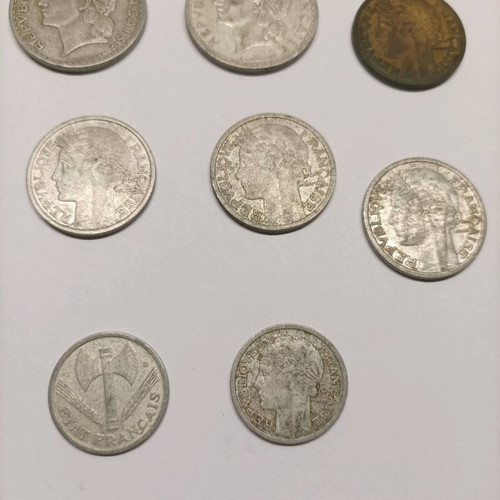 LOT 55 COINS FRANCE