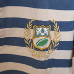 Σετ Benetton cargo βερμούδα και πόλο μπλούζα σαν καινούργιο, μέγεθος L