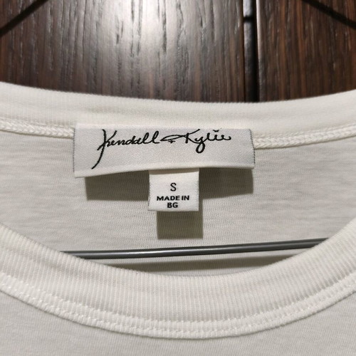 Kendall + Kylie blouse white like new, size S