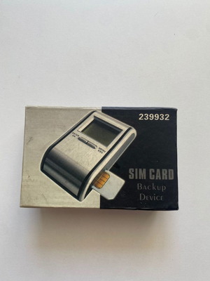 Sim Card Backup Device like new