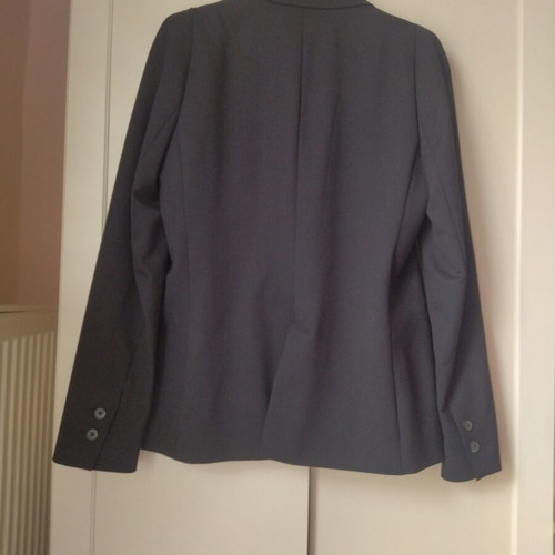 Zara women's blazer medium black like new