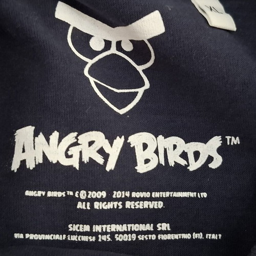 T-Shirt Anger We Trust XL, like new, blue