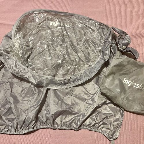 Inglesina stroller rain cover like new with pouch