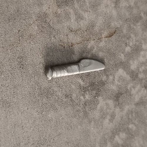 Playmobil knife like new, grey