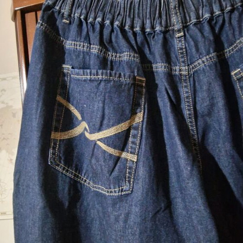 Mat Fashion wide leg denim pants new, size M, blue