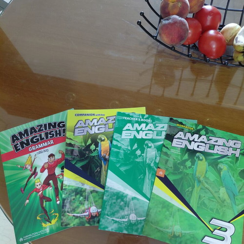 Amazing English 3 Teacher's Book Set New, 4 Books
