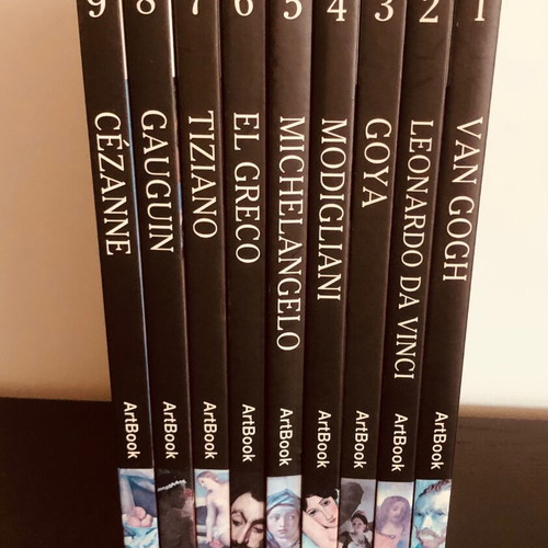 Great Painters collection 9 hardcover volumes used