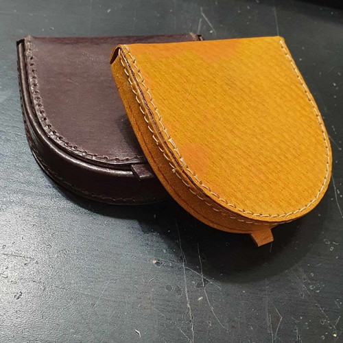 Leather coin wallets set of 2 new