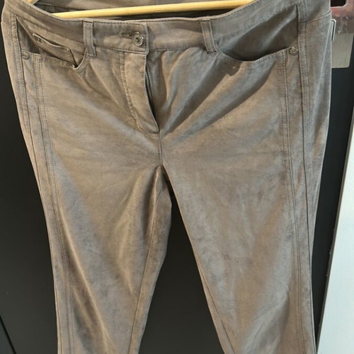 Women's winter pants like new, gray, medium-large