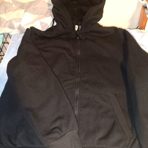 Men's thick warm winter jacket used, size 4XL
