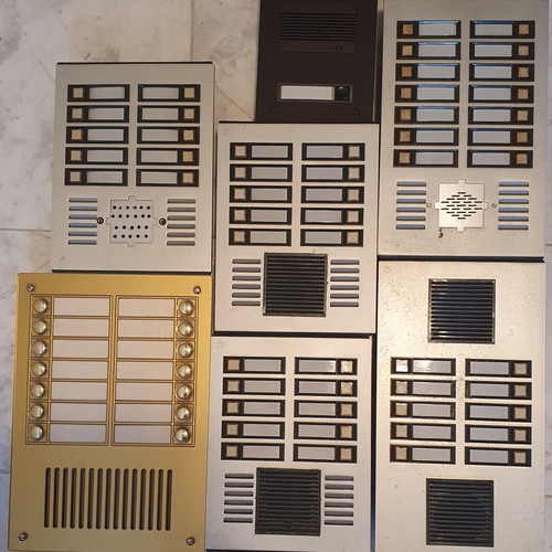 Doorphone Button Panels new, full set