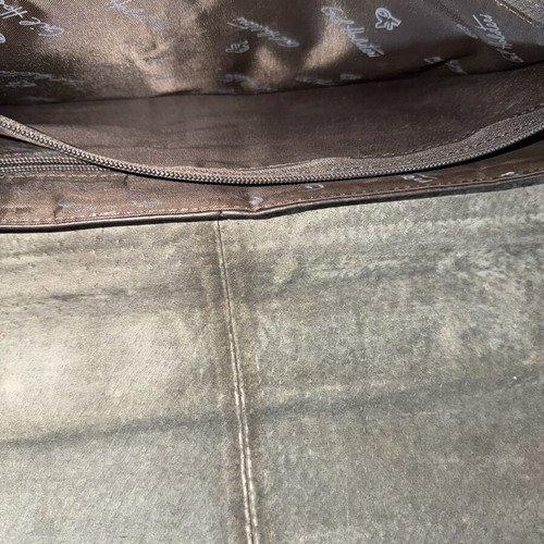 Gil Holsters leather messenger bag, brown