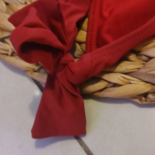 Women's swimwear bottom like new, red, size Small