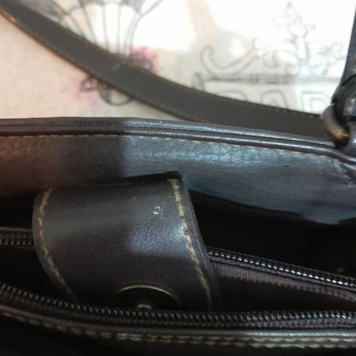 Esprit San Francisco leather shoulder bag like new, brown
