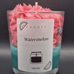 Watermelon scented candle