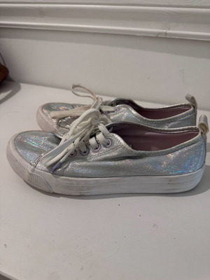 H&M sneakers silver used, size 37, athletic