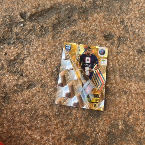 Top Master Mbappe 2023 sticker used, poor condition