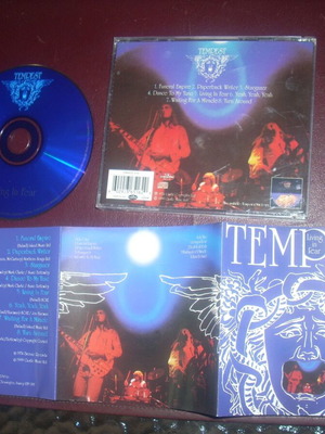 Tempest CD Living In Fear like new, rock