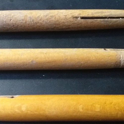 Collectible wooden pens set of 3 Staedtler and Superieur