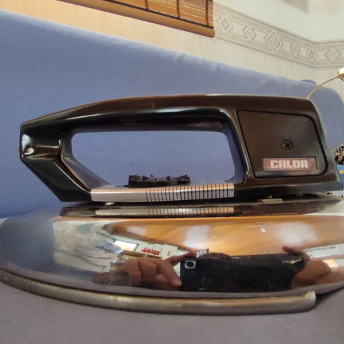 Calor Matic 70s electric iron used, Greek made