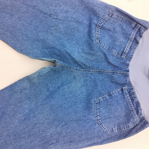 Prenatal maternity jeans XL with adjustable elastic waist like new