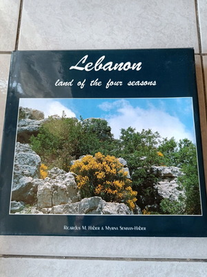 Lebanon Land of the Four Seasons βιβλίο σαν καινούργιο, γαλλικά