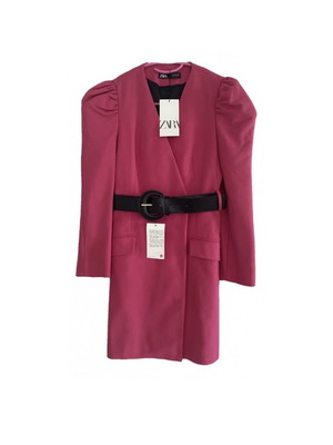 Zara dress jacket new, pink, size XS