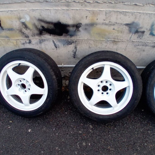 O.Z Superlegera 16 Wheels Used, 4x108 4x100 Offset 42 White