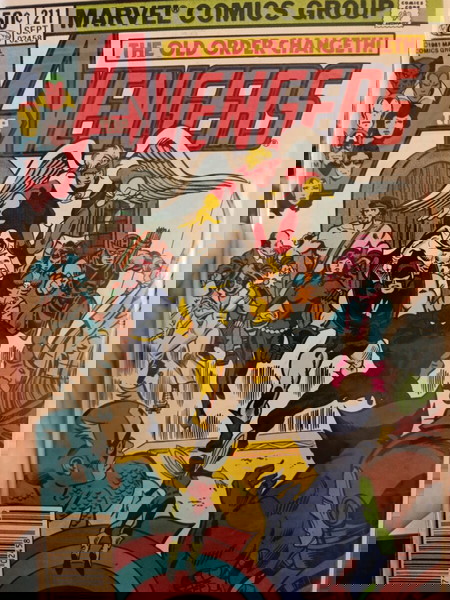 Avengers comics 211