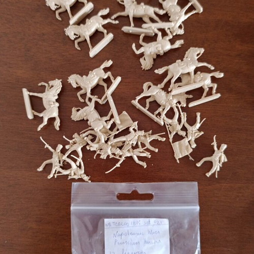 Waterloo 1815 set 021 & set 17 French mounted carabiniers